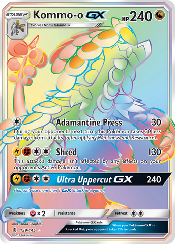 Kommo-o GX (159/145) [Sun &amp; Moon: Guardians Rising] 