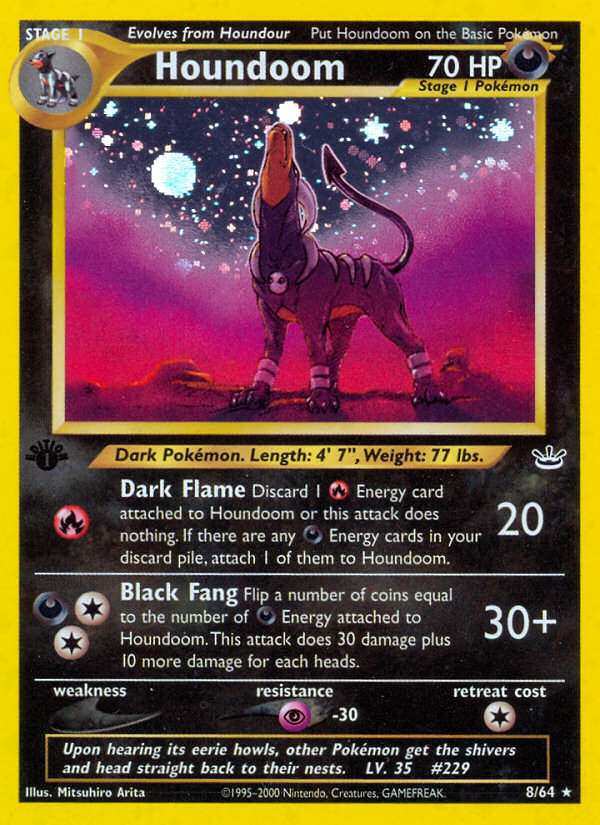 Houndoom (8/64) [Neo Revelation 1st Edition] 