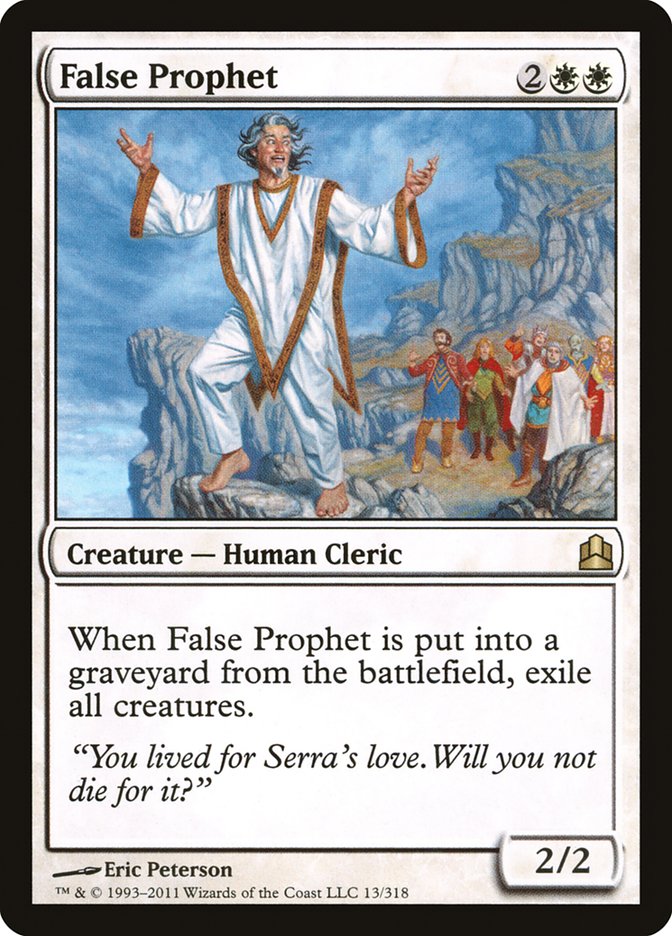 False Prophet [Commander 2011] 