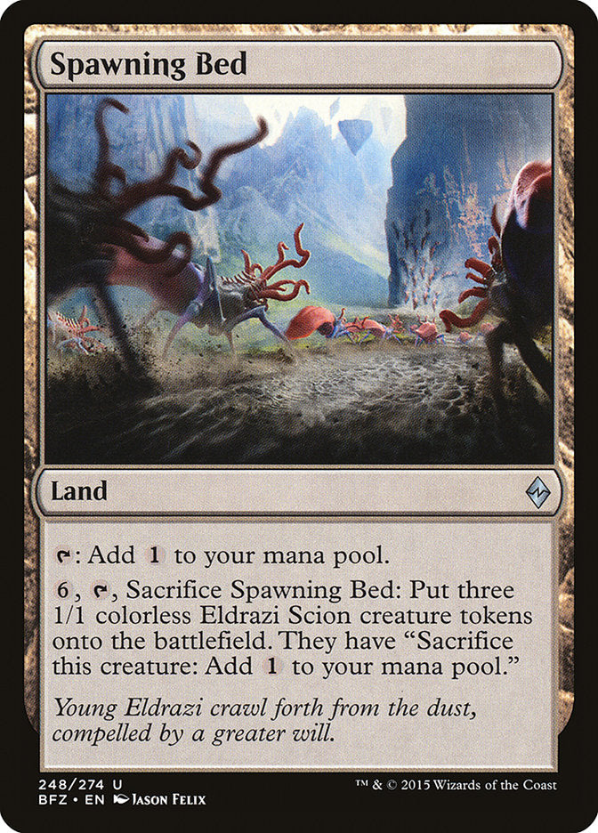 Spawning Bed [Battle for Zendikar] 