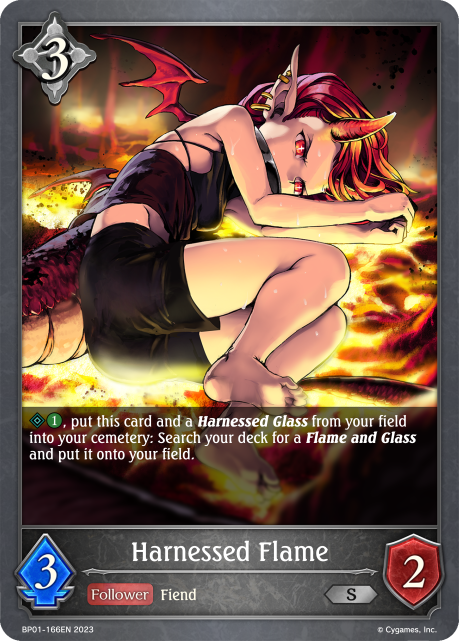 Harnessed Flame (BP01-166EN) [Advent of Genesis]