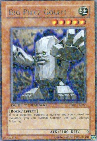 Big Piece Golem [DT01-EN053] Rare 