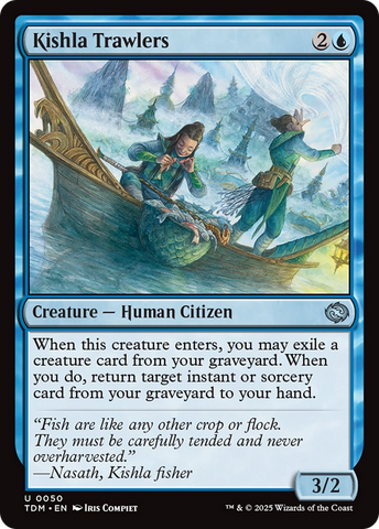 Kishla Trawlers [Tarkir: Dragonstorm] 