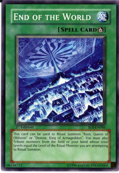 End of the World [SOI-EN046] Common 