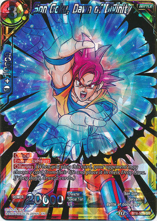 Son Goku, Dawn of Divinity (BT8-109) [Malicious Machinations] 