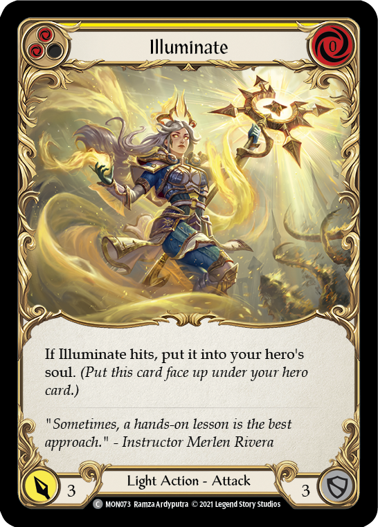 Illuminate (Yellow) [MON073] (Monarch) 1st Edition Normal 