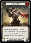 Steelblade Shunt (Red) [U-WTR126] (Welcome to Rathe Unlimited) Unlimited Rainbow Foil 