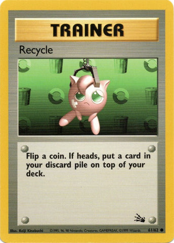 Recycle (61/62) [Fossil Unlimited] 