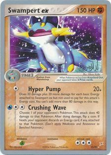 Swampert ex (95/95) (Rocky Beach - Reed Weichler) [World Championships 2004] 
