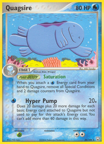 Quagsire (26/109) [EX: Team Rocket Returns] 