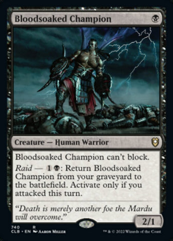 Bloodsoaked Champion [Commander Legends: Battle for Baldur's Gate] 