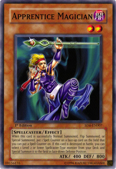 Apprentice Magician [SD6-EN007] Common 