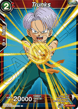 Trunks (Common) (BT13-014) [Supreme Rivalry] 