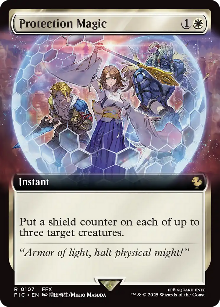 Protection Magic (Extended Art) [FINAL FANTASY Commander] 