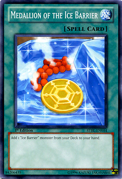 Medallion of the Ice Barrier [STBL-EN054] Common 