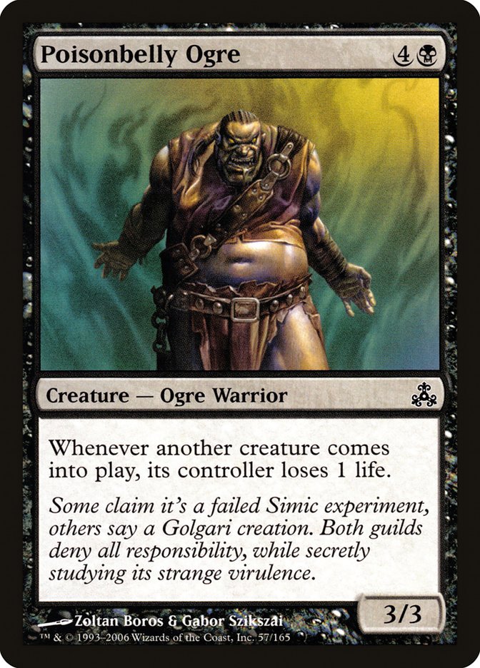Poisonbelly Ogre [Guildpact] 