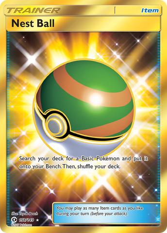 Nest Ball (158/149) [Sun &amp; Moon: Base Set] 