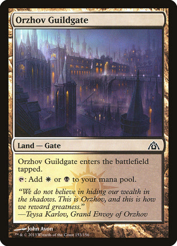 Orzhov Guildgate [Dragon's Maze] 