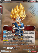 Son Goku // Son Goku, Pan, and Trunks, Space Adventurers (BT17-001) [Ultimate Squad] 