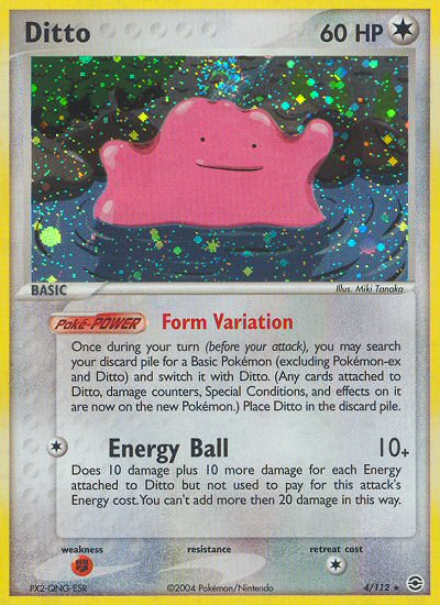 Ditto (4/112) [EX: FireRed &amp; LeafGreen] 