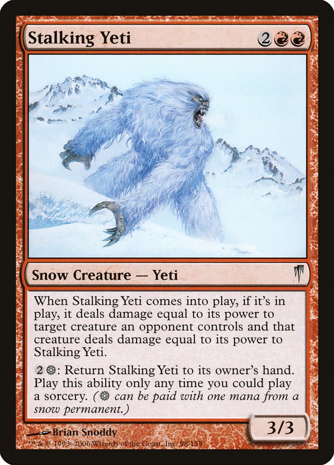 Stalking Yeti [Coldsnap] 