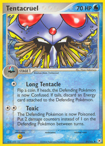 Tentacruel (51/101) [EX: Hidden Legends] 
