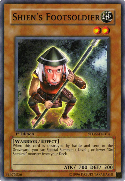 Shien's Footsoldier [STON-EN014] Common 