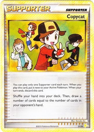 Copycat (21/30) [HeartGold &amp; SoulSilver: Trainer Kit - Raichu] 