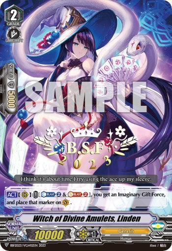 Witch of Divine Amulets, Linden (BSF2023/VGV02EN) [Bushiroad Event Cards]