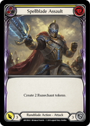 Spellblade Assault (Yellow) [ARC086-R] (Arcane Rising) 1st Edition Rainbow Foil 