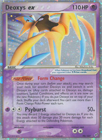 Deoxys ex (98/107) [EX: Deoxys] 