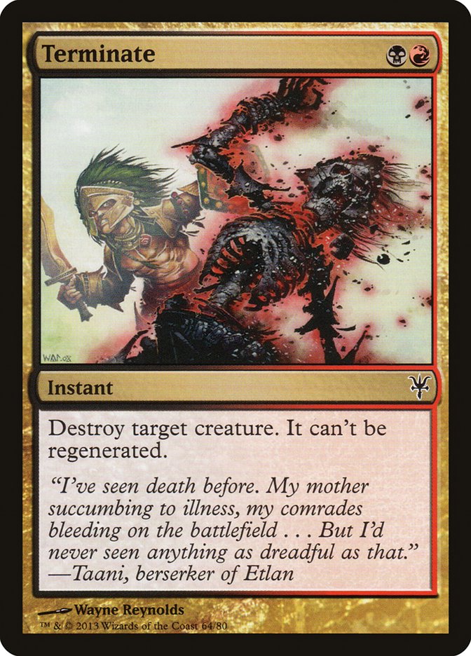 Terminate [Duel Decks: Sorin vs. Tibalt] 