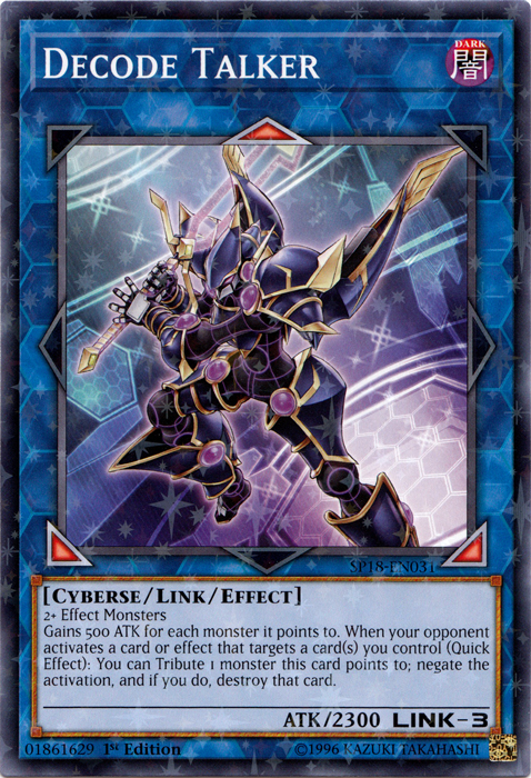 Decode Talker [SP18-EN031] Starfoil Rare 