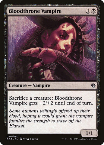 Bloodthrone Vampire [Duel Decks: Zendikar vs. Eldrazi] 