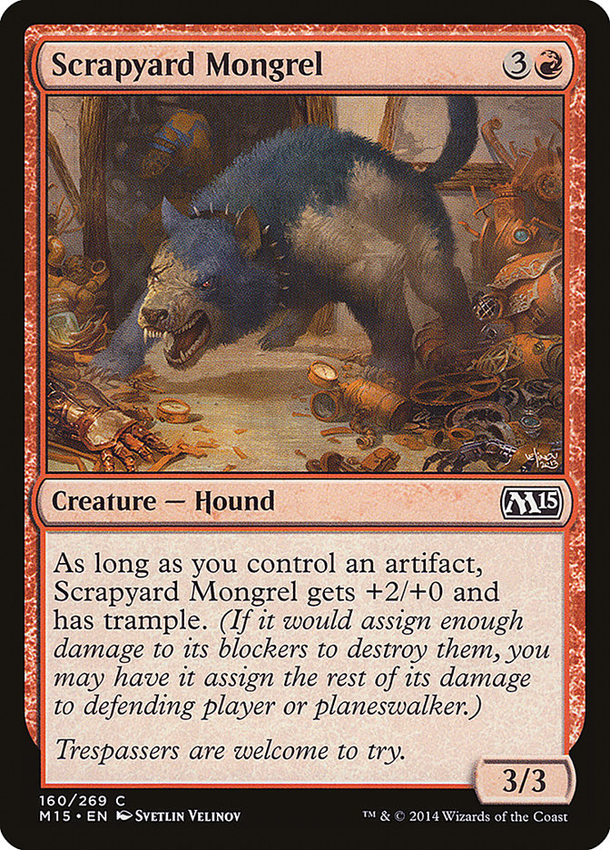 Scrapyard Mongrel [Magic 2015] 