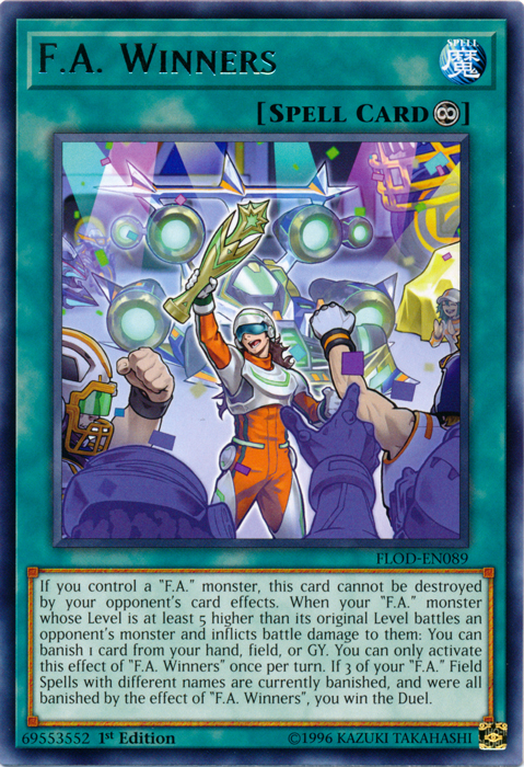 FA Winners [FLOD-EN089] Rare 