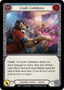 Crush Confidence (Blue) [BVO018-C] (Bravo Hero Deck) 1st Edition Normal 
