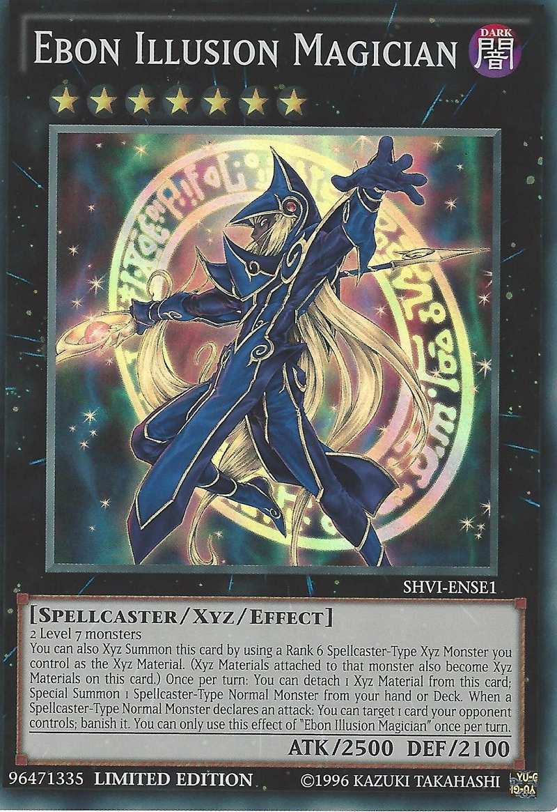 Ebon Illusion Magician [SHVI-ENSE1] Super Rare 