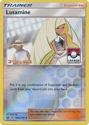 Lusamine (153a/156) (League Challenge Alt Art 3rd Place) [Sun &amp; Moon: Ultra Prism] 