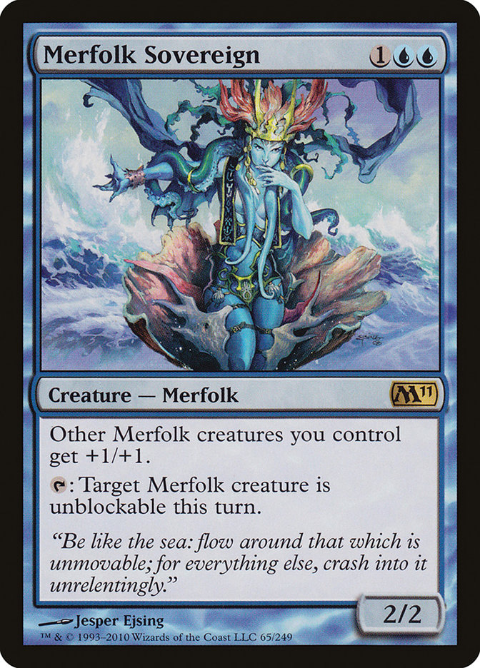 Merfolk Sovereign [Magic 2011] 