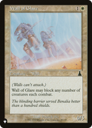 Wall of Glare [The List Reprints] 