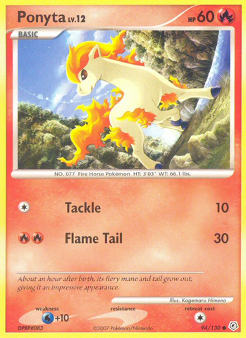Ponyta (94/130) [Diamond &amp; Pearl: Base Set] 