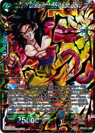 Twin Onslaught SS4 Son Goku (BT5-055) [Miraculous Revival] 