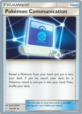 Pokemon Communication (152/181) (Pikarom Judge - Haruki Miyamoto) [World Championships 2019] 