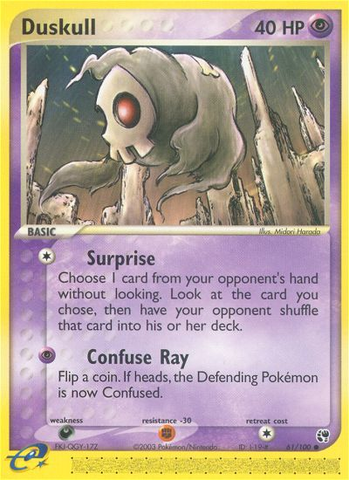 Duskull (61/100) [EX: Sandstorm] 