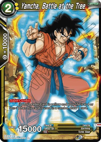Yamcha, Battle at the Tree (BT15-102) [Saiyan Showdown] 