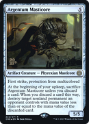 Argentum Masticore [Phyrexia: All Will Be One Prerelease Promos] 