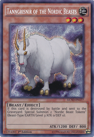 Tanngrisnir of the Nordic Beasts [LC5D-EN177] Secret Rare 