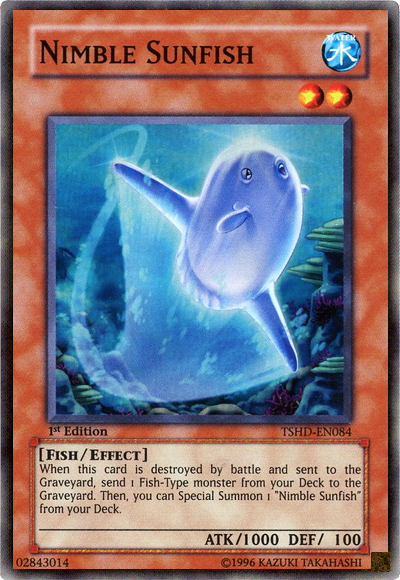 Nimble Sunfish [TSHD-EN084] Super Rare 