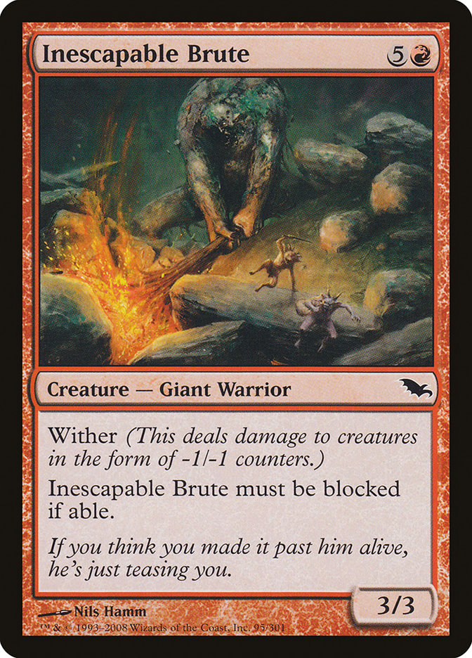 Inescapable Brute [Shadowmoor] 